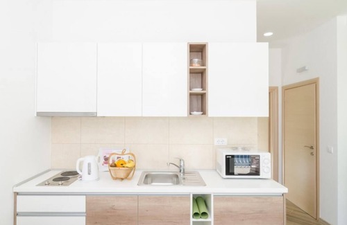 Mlini Apartment | Apartments Marmo - Deluxe One Bedroom Apartment with Balcony and Sea View