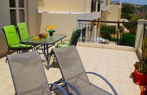 Aphrodite Hills Apartment | Aphrodite Hills 1 BR APTMT * BEST VALUE AND RESORT LOCATION * Sea + ravine views