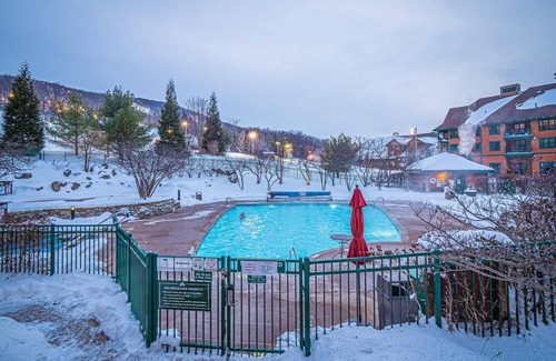 Vernon Condo | Appalachian @ Mtn Creek Pool Hot Tubs Sauna Gym Deck Mtn Front #340