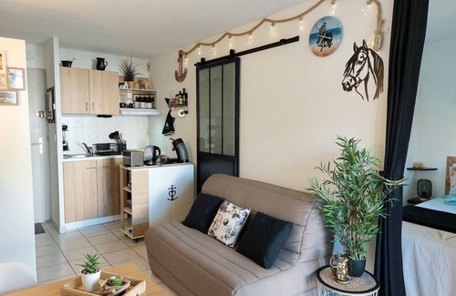 Palavas-les-Flots Apartment | Appart 3 stars Beach 100m(1 min walk) Palavas Rive Droite Terrace+Parking