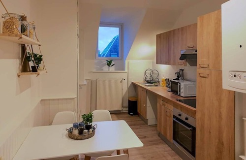 Belfort Apartment | Appart'Hôtel Le Strasbourg - RENOVATED, CALME AND NETFLIX