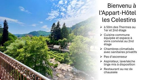 Vals-les-Bains Apartment | Appart'hôtel Les Célestins