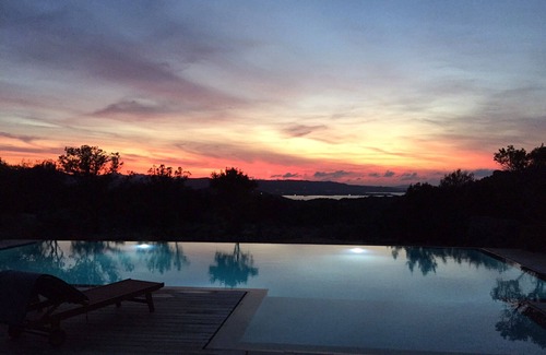 Baja Sardinia Apartment | Appartamento looks out over the Gulf of Arazachena with a sea view of Cannigione