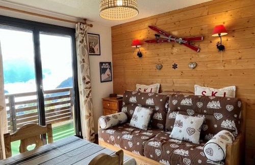 Eclose-Ouest Apartment | Appartement 2 pièces pour 5 pers. à L'Alpe d'Huez, proche commerces et télécabine, animaux admis - FR-1-405-346