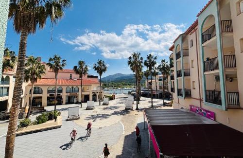 Plage d'Argeles Apartment | Appartement 4 pers au port d'Argelès avec terrasse, parking - FR-1-309-512