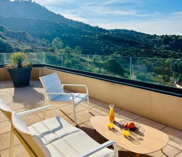 Port-Vendres Apartment | Appartement 4 personnes tout confort avec vue panoramique sur MER