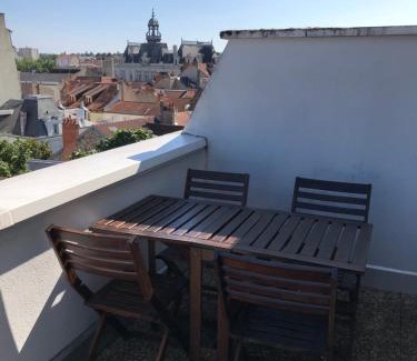 Cœur de Ville Apartment | Appartement avec vue panoramique