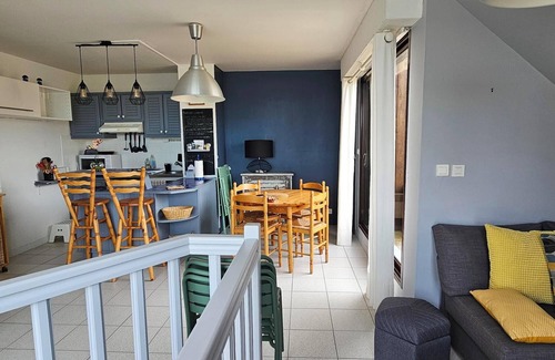 Camaret-sur-Mer Apartment | Appartement Cosy Avec vue Magnifique sur la Plage du Corréjou