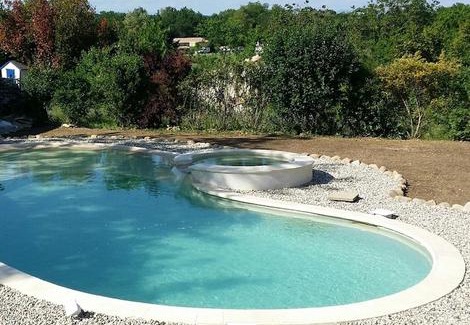 Saint-Alban-sous-Sampzon Apartment | Appartement de 3 chambres a Grospierres avec magnifique vue sur la montagne piscine partagee jardin clos