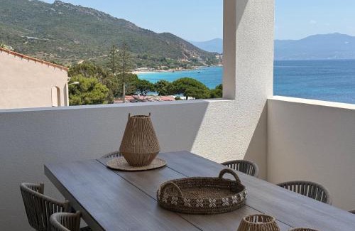 Ajaccio Apartment | Appartement de luxe type 4 Eden Suite Sanguinaires vue mer avec piscine chauffée résidence Ajaccio