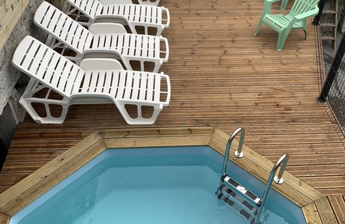 Ruoms House | Appartement F3 Avec Piscine 10 min à Pied de la Rivière et 5 min du Centre