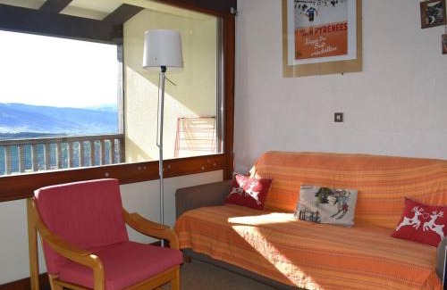 Font-Romeu-Odeillo-Via Apartment | Appartement 2 Pièces Mezzanine avec Vue Panoramique, Balcon et Equipements Complets à Font-Romeu - FR-1-580-27