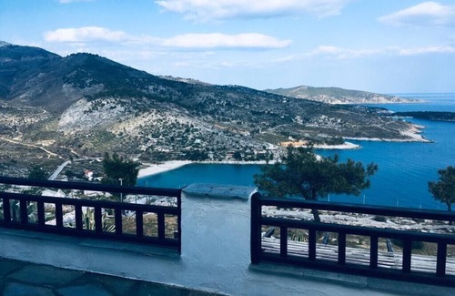 Thasos House | Appartement Ksevni 2 mit Großer Terrasse und Meerblick