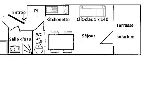 Les Saisies Apartment | Appartement Les Saisies, 2 pièces, 4 personnes - FR-1-594-128