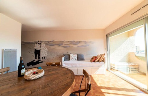 Port-la-Nouvelle Apartment | Appartement moderne vue mer à Port-la-Nouvelle — 42 m²