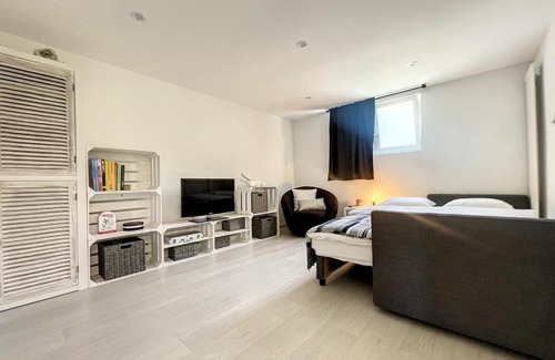 Les Posses-sur-Bex Apartment | Appartement moderne avec terrasse et piscine à Châtel sur Bex