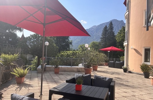 Gmain Apartment | Appartement Nr. 24, 42qm, Du/wc, Wohn/schlafzimmer, Herrlicher Südbalkon