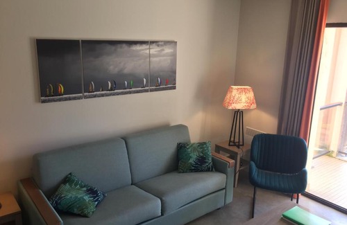 Perros-Guirec Apartment | Appartement plage de Trestraou 45m2