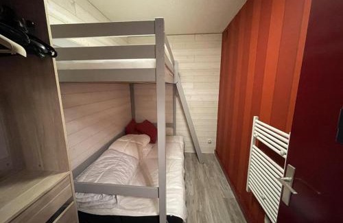 Laveissiere Apartment | Appartement T2 cabine avec balcon, accès piste, parking, animaux bienvenus - FR-1-787-69