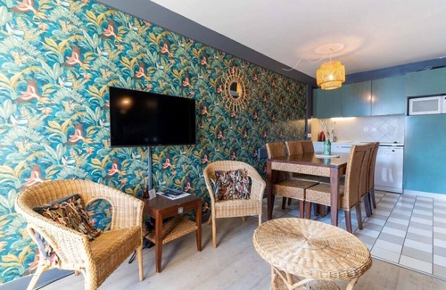Le Touquet-Paris-Plage Apartment | Appt 2 pièces cabine 6 pers avec piscine, tennis, parking gratuit 164