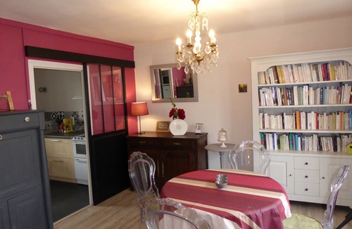 Saint-Lunaire Apartment | Appt labeled 4 stars, beach 300m near Dinard, quiet, garden, Wifi