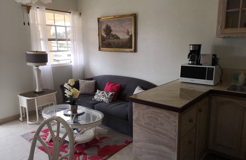 St. Lawrence Gap Apartment | Apt 5 Balcony Rock - Air conditioned apartment 6 minutes walk from the beach
