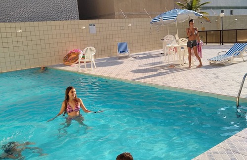 Enseada Apartment | Apt Enseada 2 bedrooms, 2 bathrooms, air conditioning, swimming pool, 350 mts. from the beach.
