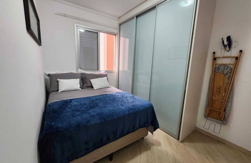 Zona Leste Apartment | Apt Santo André 5 cozy guests, exclusive parking space
