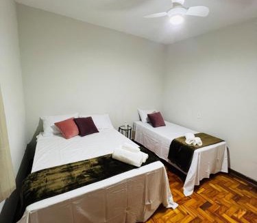 Aparecida Apartment | Apto a 5 min da Basílica - 6 pessoas, Garagem, Wi-Fi