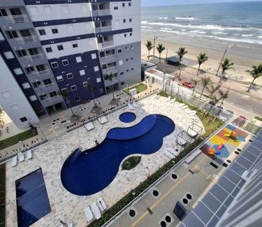 Balneario Umurama Apartment | Apto Beira-Mar com Vista, Churrasqueira e Piscina