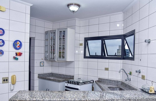 Vila Alzira Apartment | Apto c piscina e acesso exclusivo à praia, Guarujá