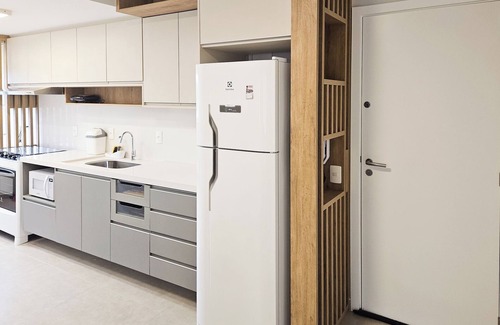 Rocio Pequeno Apartment | Apto Climatizado c/Sacada e Churrasqueira KN0522