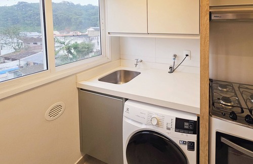 Rocio Pequeno Apartment | Apto Climatizado c/Sacada e Churrasqueira KN0522