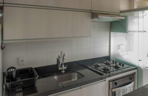 Fazendinha Apartment | Apto com churrasqueira, Wi-Fi e ótima localização