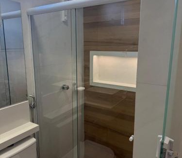 Guaibim Apartment | Apto com piscinas e pé na areia