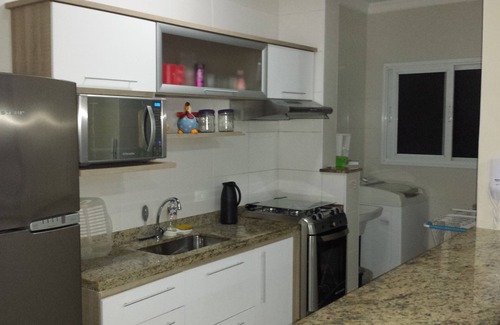 Praia Grande Apartment | Apto Season High Standard Praia Grande Ubatuba, next to the watchtower of the Toninhas