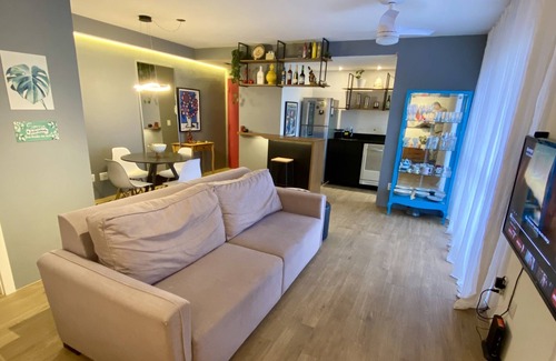 Vila Jardim Apartment | Apto Smart Sofisticado e Elegante em Condomínio Fechado com Infra. Aceita Pet
