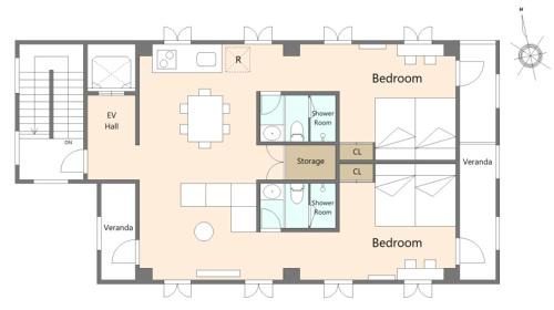 Maeda Apartment | Aqua shallows