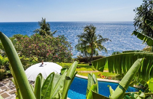 Amed Villa | Aquamarine Seaview - Oceanfront villa with Private Pool