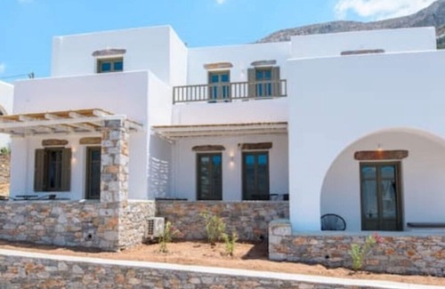 Aegiali House | Araklos II - Stunning view of Aegiali Bay - very close to the beach