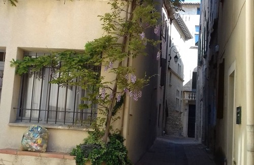 Aramon Apartment | Aramon in village house, large atypical T1 of 43m2, very quiet.