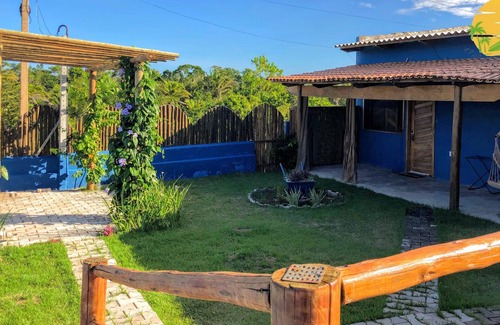 Corumbau House | Arara Azul - Gourmet Area Pool, 5 min Beach, AC
