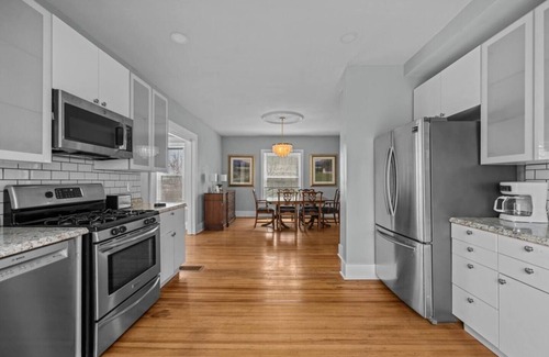 Davenport House | Arcade Games, Pool Table, Huge Deck, Seasonal View
