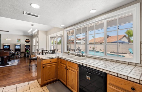 Chandler House | Arcade Room! w/Heated Pool and NEW Hot Tub