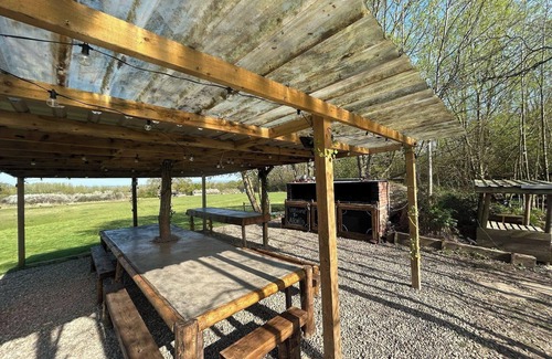 Wrexham Cabin | Arcadia Safari Tent in private 5 acre field