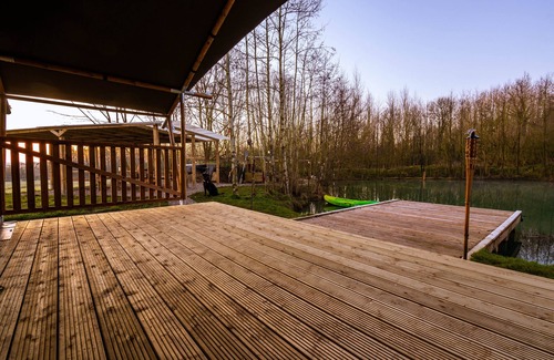 Wrexham Cabin | Arcadia Safari Tent in private 5 acre field