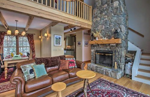 Franconia House | Architect-Designed Franconia Home Hot Tub and Views