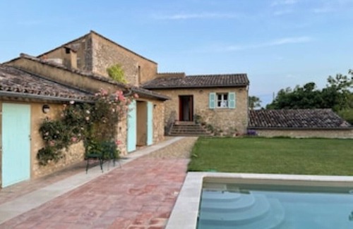 Lorgues Apartment | Architect's converted olive mill in historic town with garden and heated pool