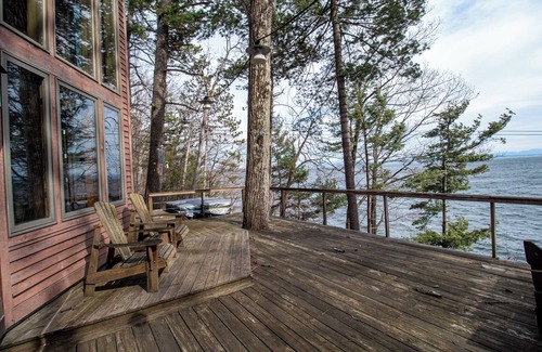 Town of Chesterfield House | Architects Dream Home Overlooking Picturesque Lake Champlain