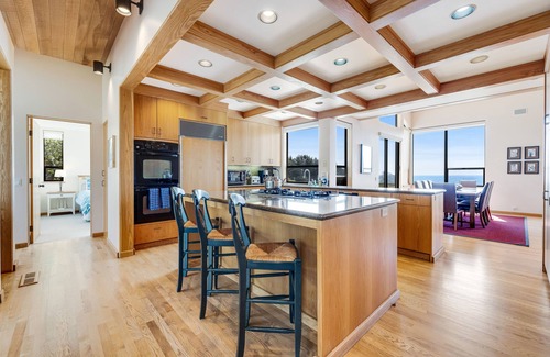 Sea Ranch House | Architectural stunner with pool, ocean view, private hot tub & deck - near trail